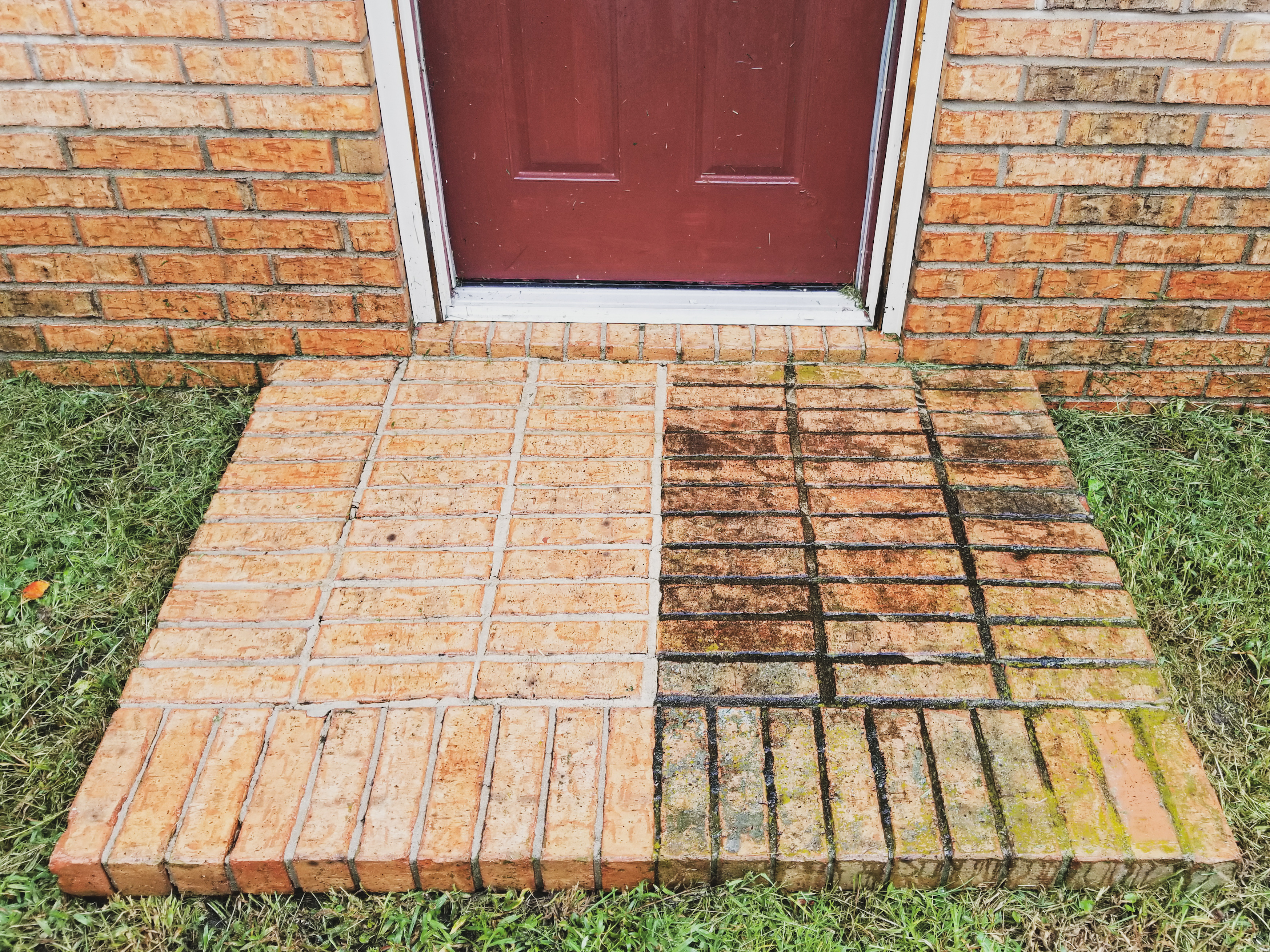Cleaned patio in Central Florida